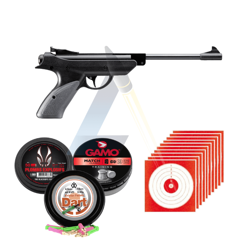 Pack FUN Pistolet Snowpeak SP500 - Cal 4.5 mm