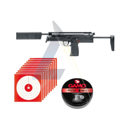 Pack Pistolet Heckler & Koch MP7 SD - calibre 4.5mm