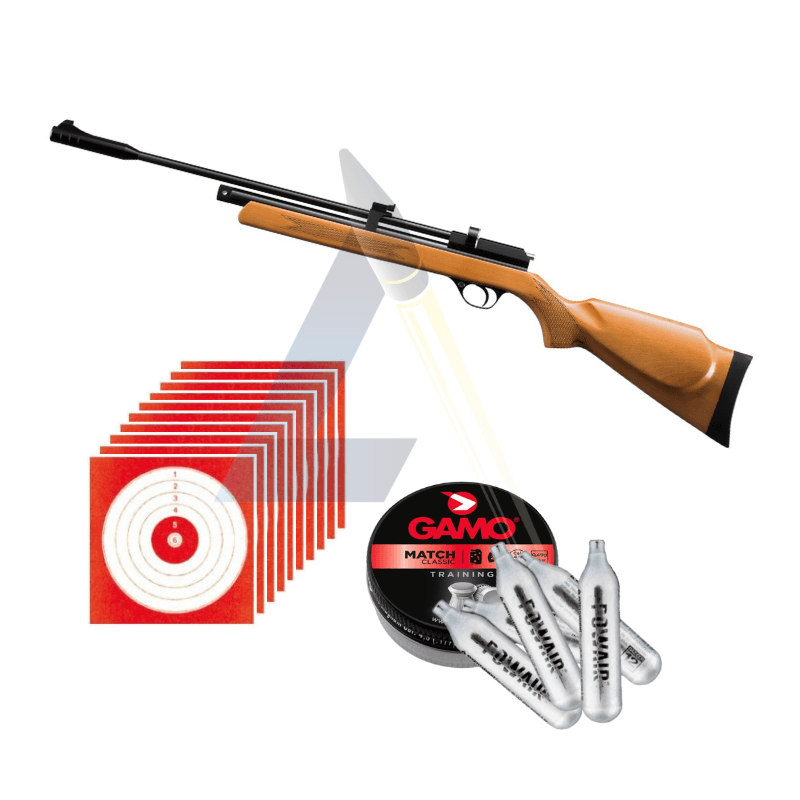 Pack carabine Snowpeak CR600W - calibre 4.5mm