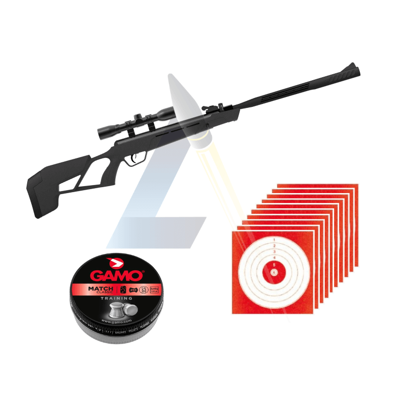 Pack Carabine Crosman Elite Mag Fire Mission - calibre 4.5mm