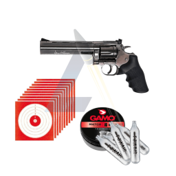Pack Revolver ASG Dan Wesson 715 6" - calibre 4.5mm