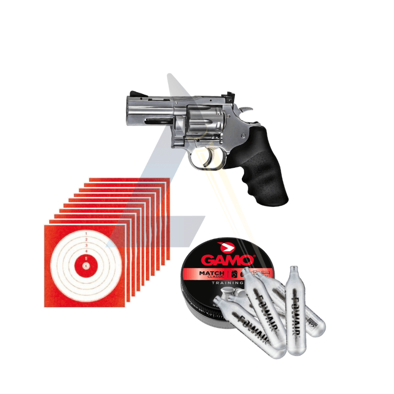 Pack Revolver ASG Dan Wesson 715 2.5" - calibre 4.5mm