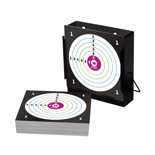 Porte cible + lot de 100 cibles POWAIR