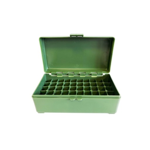 Boîte de rangement 50 munitions calibre 357