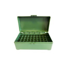 Boîte de rangement 50 munitions calibre 357