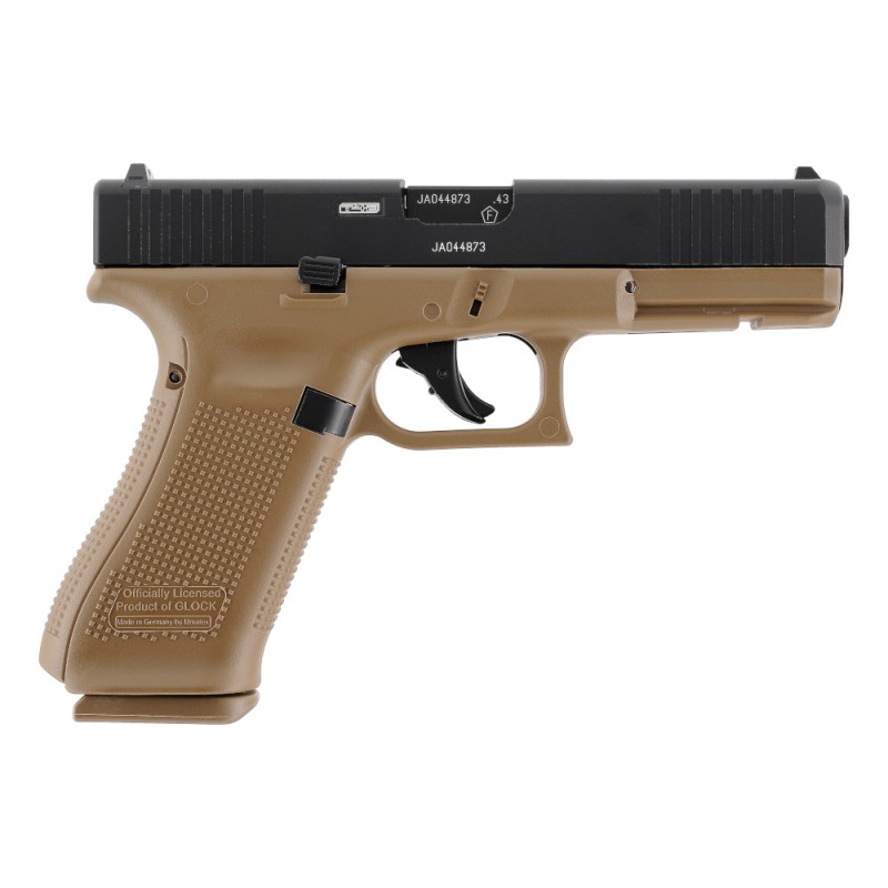 Pistolet T4E Glock 17 Gen5 Coyote - calibre 43