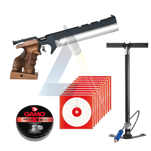 Pack Pistolet PCP Snowpeak PP20 Gen2 7,5J - calibre 4,5mm