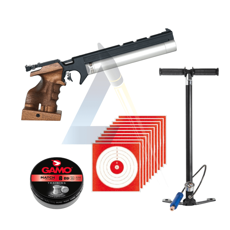 Pack Pistolet PCP Snowpeak PP20 Gen2 7,5J - calibre 4,5mm