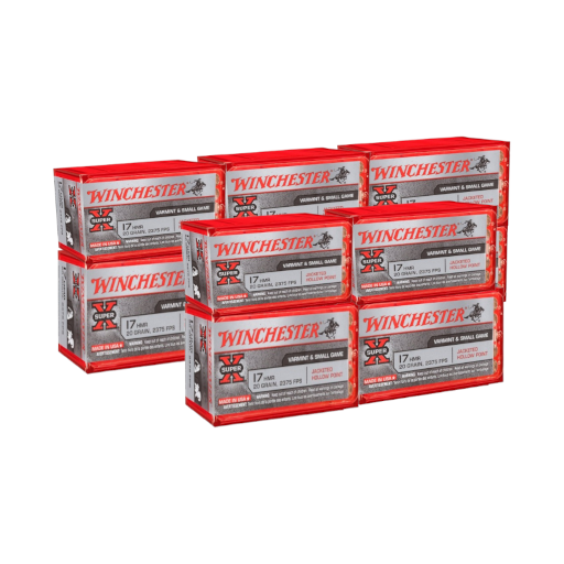 500 Munitions Winchester Super-X - calibre 17 HMR