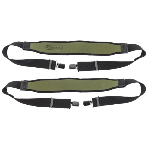 Bretelles vertes Niggeloh néoprène pour pantalon 2