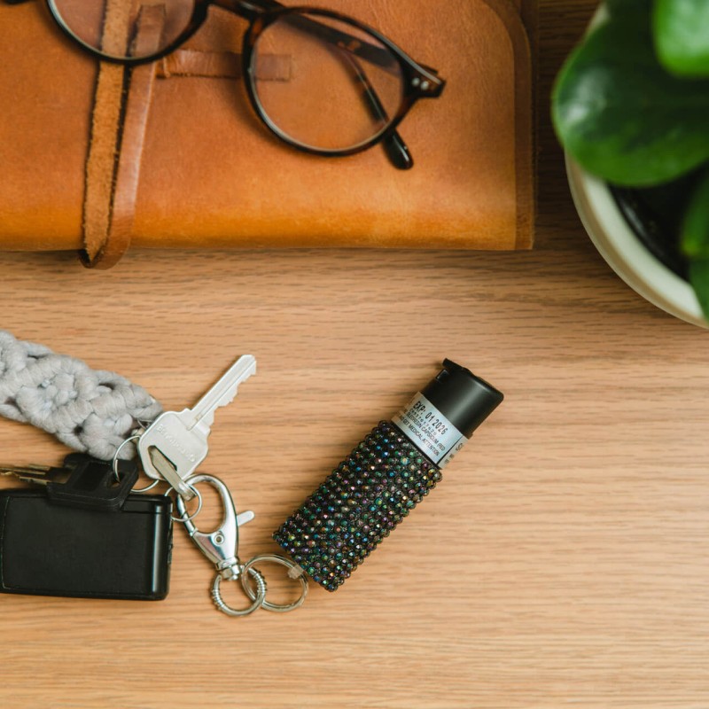 Lacrymogène gaz poivre Sabre Red - strass 15mL