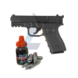 Pack Pistolet ASG ISSC M22 - calibre 4,5mm BBs