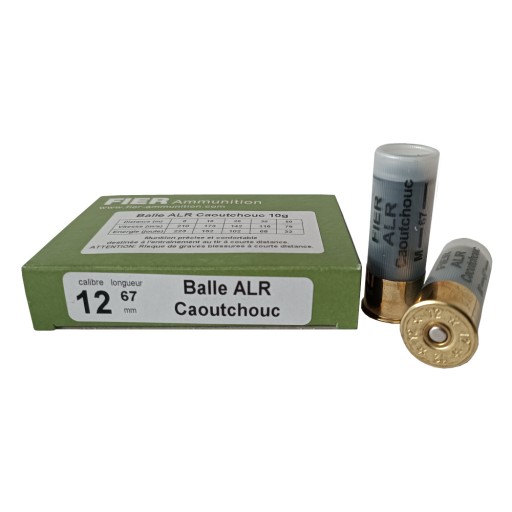 5 Cartouches caoutchouc Fier ALR - calibre 12/67