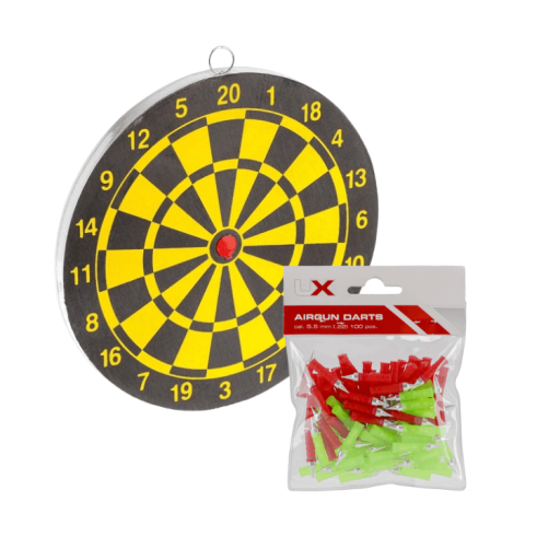 Pack Cible Umarex Fléchettes Double Face - calibre 5,5mm