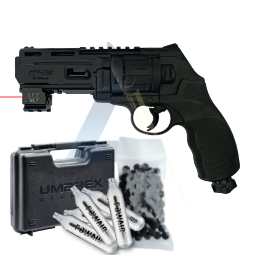 Pack mallette laser Revolver Umarex T4E TR50 Gen2 13J -...