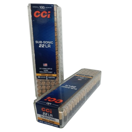 200 Cartouches CCI Subsoniques - 22LR