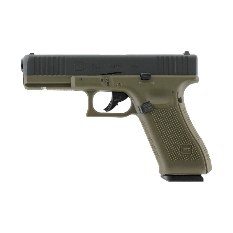Pack Pistolet Glock 17 Gen5 Battlefield Green...