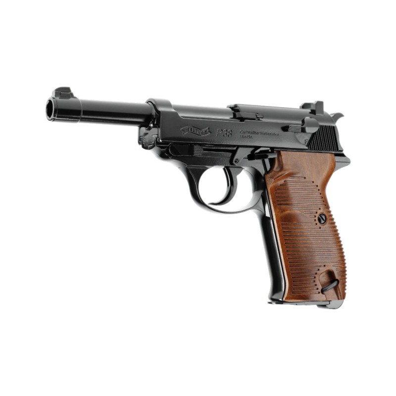 Pistolet Walther P38 black - calibre 4,5mm BBs