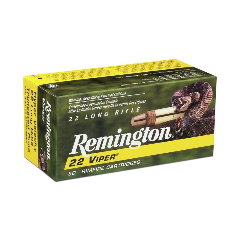 50 Munitions Remington Viper Hyper Velocity 36gr - calibre 22LR