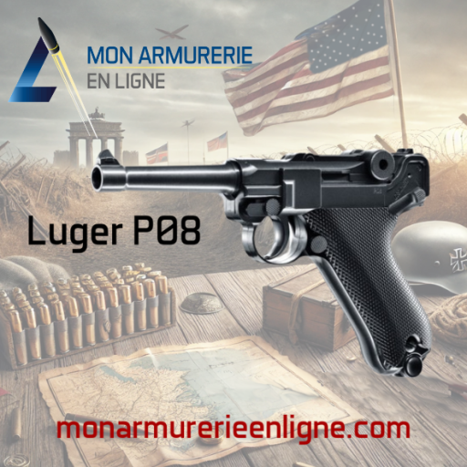 Magnet Mon Armurerie En Ligne - Luger P08