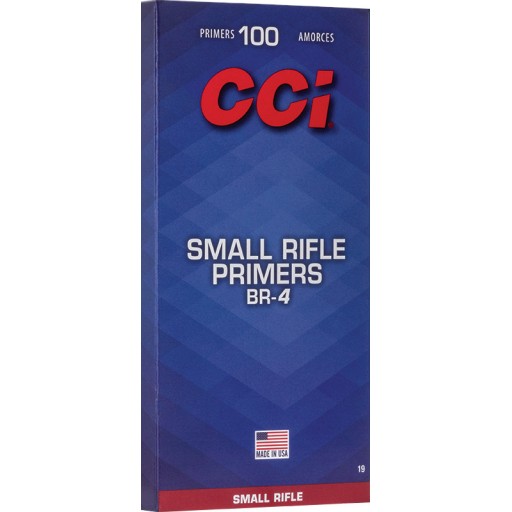 100 Amorces CCI Small Rifle N°BR4