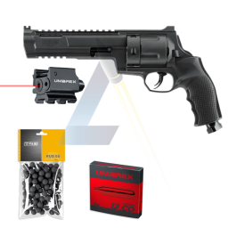 Pack Laser Revolver Umarex T4E TR68 Gen2 16 joules - calibre 68