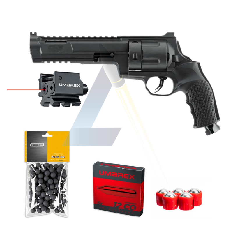 Pack Défense Laser Revolver Umarex T4E TR68...