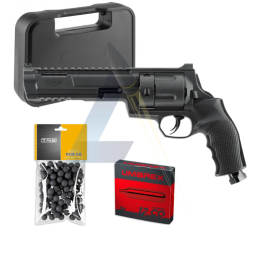 Pack prêt à tirer Revolver Umarex T4E TR68 Gen2 16 joules - calibre 68