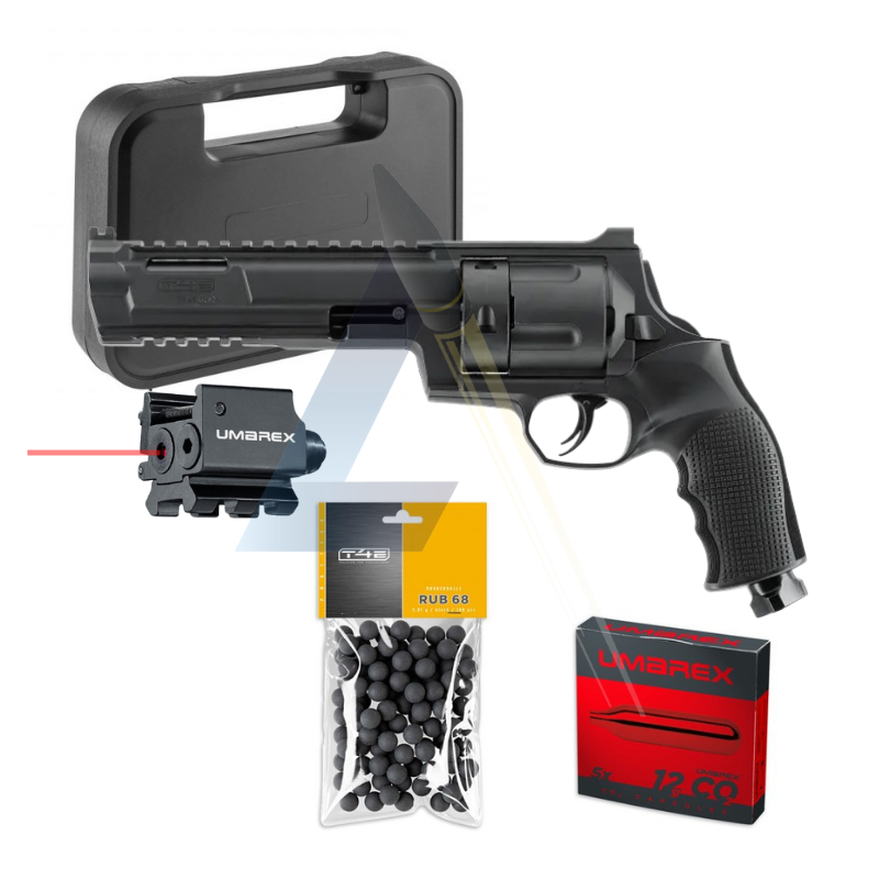 Pack Tireur Revolver Umarex T4E TR68 Gen2 16...