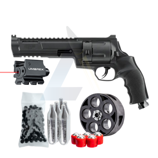 Pack Barillet Revolver Umarex T4E TR68 Gen2 16 joules -...