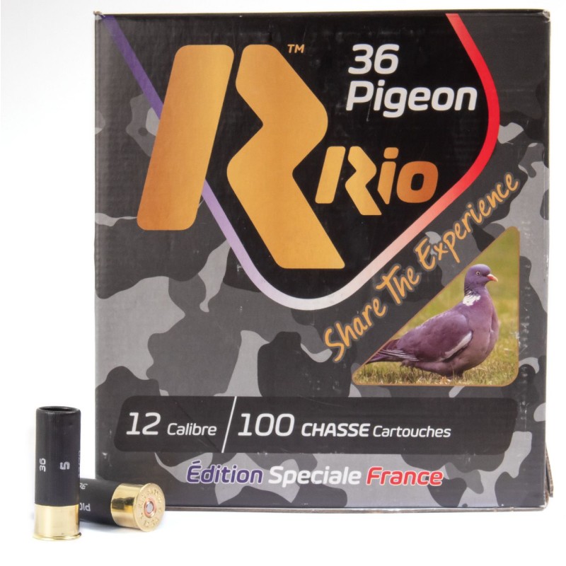 Cartouches Rio Pack Pigeon 36 PB 5 - calibre 12/70
