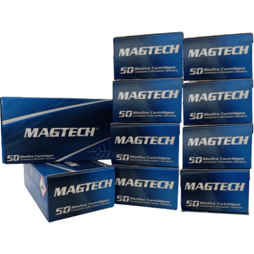 500 Cartouches Magtech Subsoniques - calibre 22LR