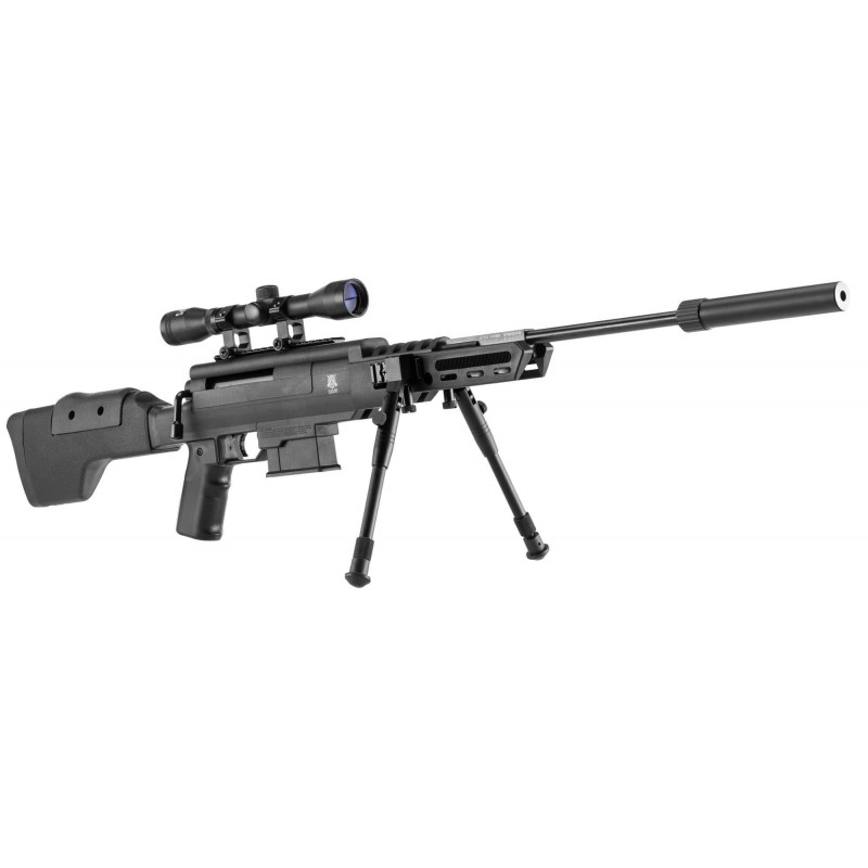 Carabine à air comprimé Black Ops type sniper cal 4.5 mm