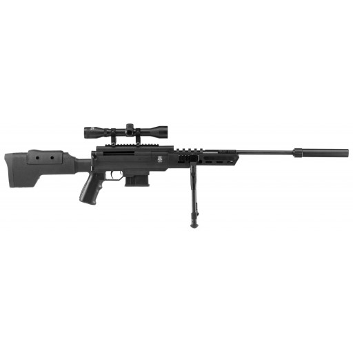 Carabine à air comprimé Black Ops type sniper cal 4.5 mm